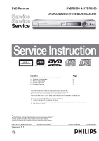 Philips - DVDR-3383-Service-Manual 